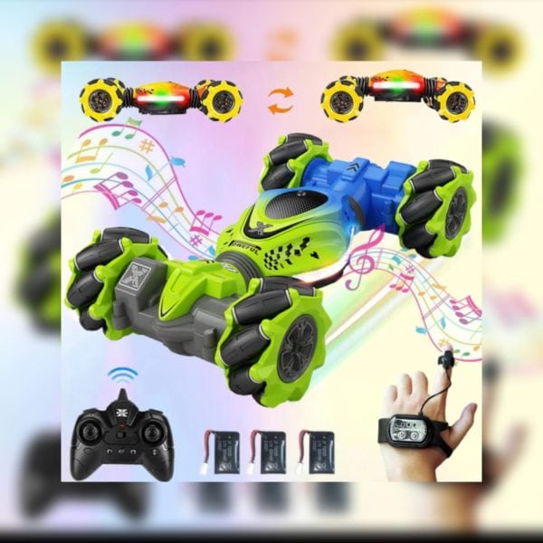 מכונית פעלולים נשלטת באמצעות שלט