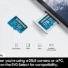 ⁦כרטיס זכרון Samsung EVO Select 1TB כולל מתאם⁩ – תמונה ⁦2⁩