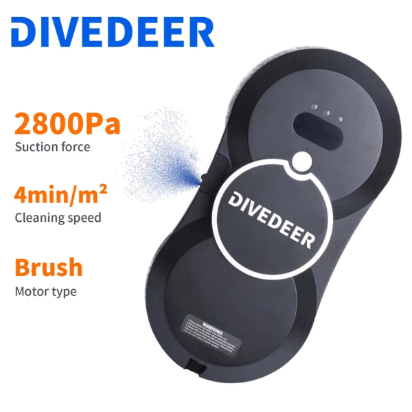 ⁦מנקה חלונות רובוטי DIVEDEER⁩ – תמונה ⁦3⁩